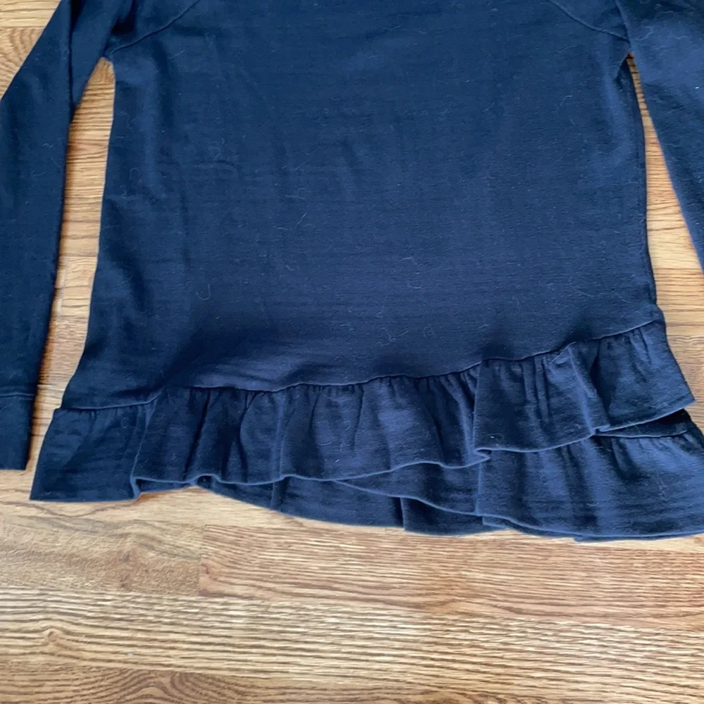 Loft Ruffle Top, Size S - Picture 9 of 10